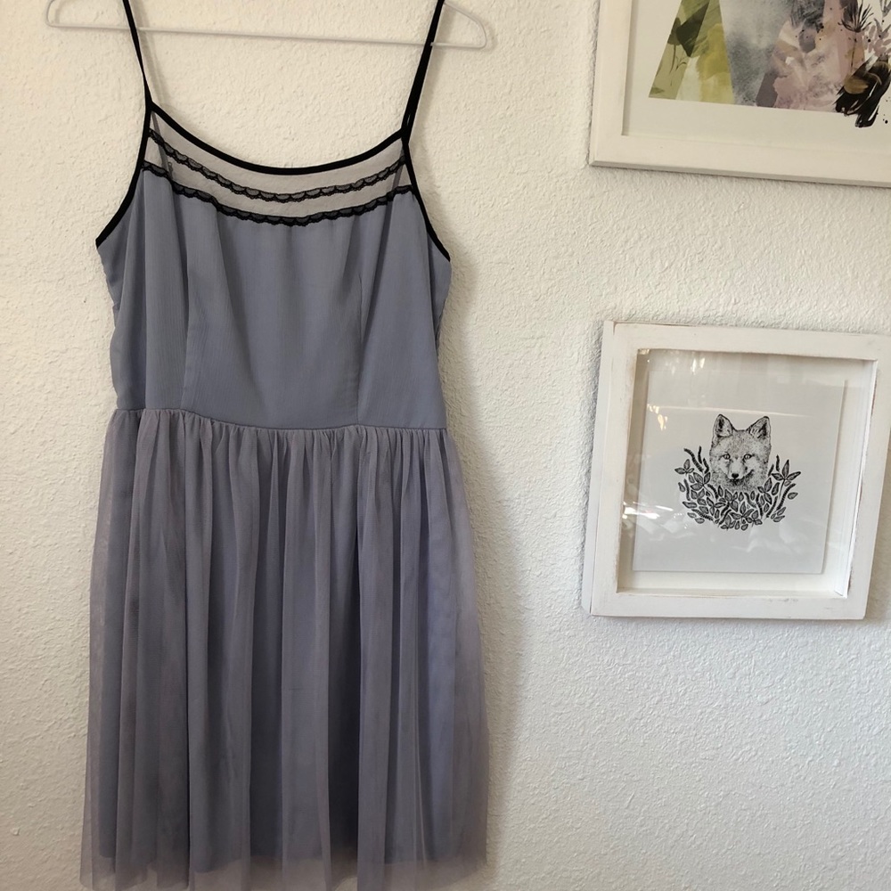 Periwinkle tulle ballet dress